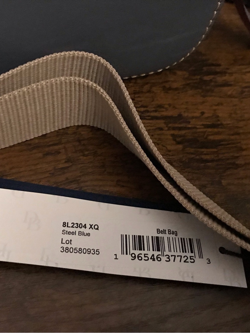 Dooney & Bourke Steel Blue Florentine Belt Bag NWT 🔥 - Picture 4 of 6